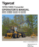 Tigercat Service Manual & Operator’s Manual 11.2025 PDF