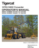 Tigercat Service Manual & Operator’s Manual 06.2023 PDF