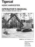 Tigercat Service Manual & Operator’s Manual 06.2023 PDF