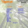 TigerCat Operator’s & Service Manuals Pdf, Html
