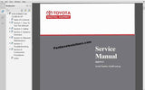 Toyota Forklift Truck Service & Parts Manuals PDF – English