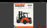 Toyota Forklift Truck Service & Parts Manuals PDF – English