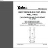 Yale Forklift Class 1 Electric Motor Rider Trucks [06.2019] Service Manuals PDF