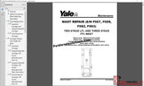 Yale Forklift Class 1 Electric Motor Rider Trucks [06.2019] Service Manuals PDF