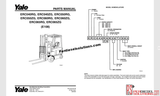 Yale Forklift Trucks Complete Set Parts book PDF