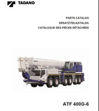 Tadano Mobile Crane Spare Parts Catalog [04.2021] All Models PDF